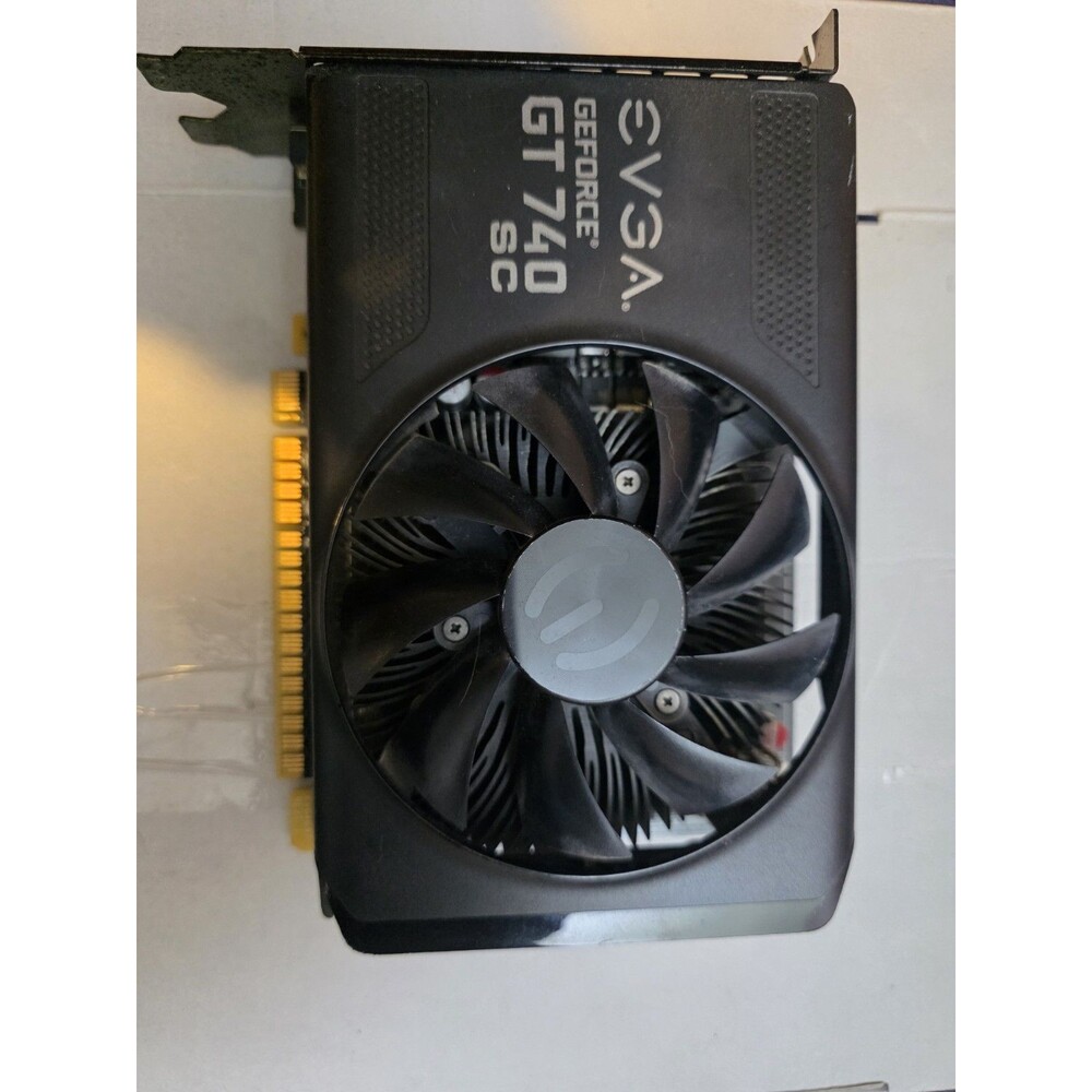 EVGA NVIDIA GeForce GT 740 SC Single Fan PCIe x16 Graphics Card HDMI DVI